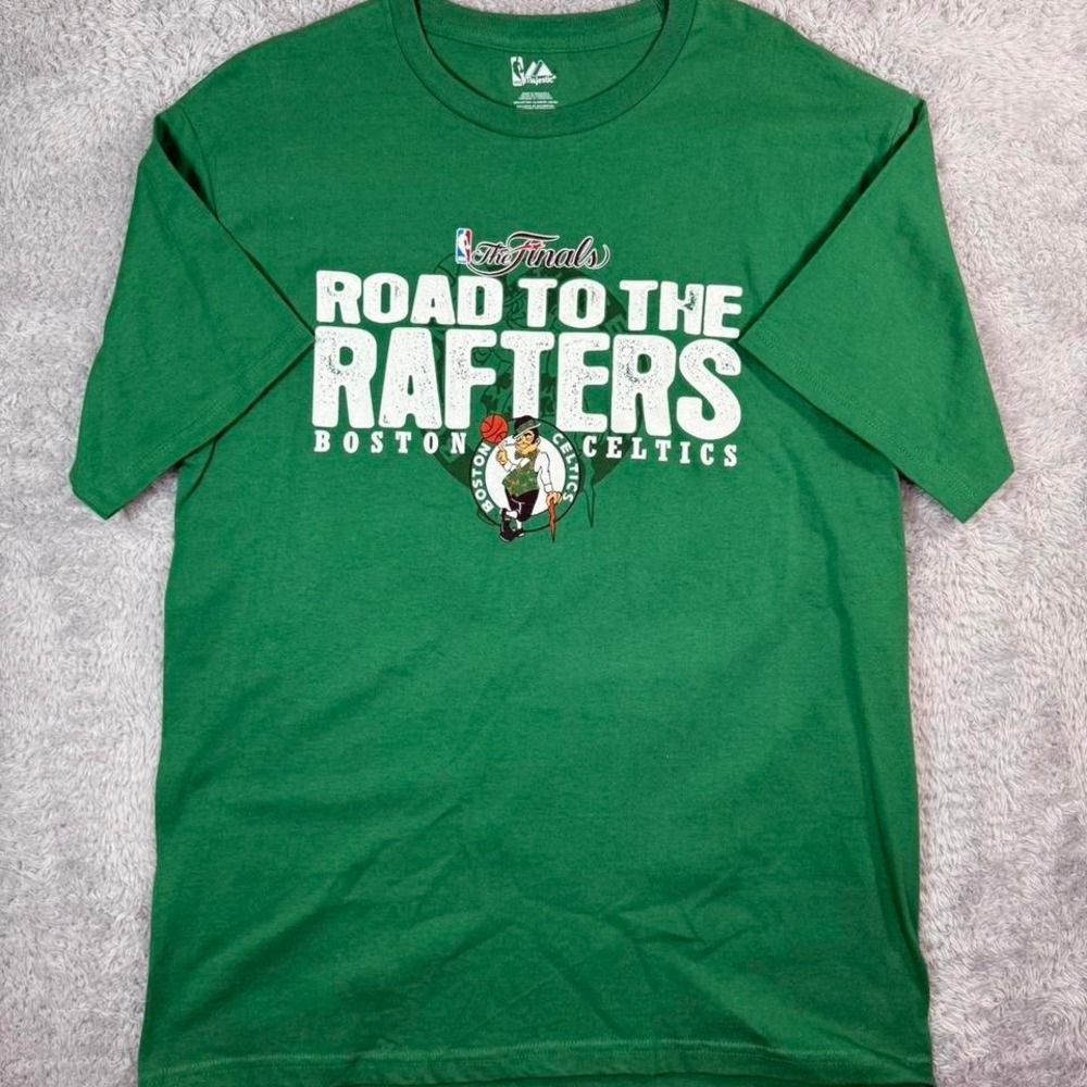 Boston‎ Celtics 2010 NBA Finals green T-shirt